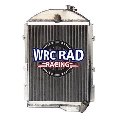 Full Aluminum Radiator For 1938 Chevrolet Master Car Sedan Deluxe Chevy V8 6CYL - Image 1 of 4