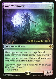 FOIL Void Winnower ~ Prerelease Battle for Zendikar [ PLAYED ] [ Magic MTG ] - Picture 1 of 4