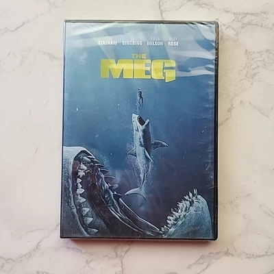 The Meg NEW Sealed DVD Jason Statham, Ruby Rose, 2018 Shark Movie Widescreen - Image 1 of 4