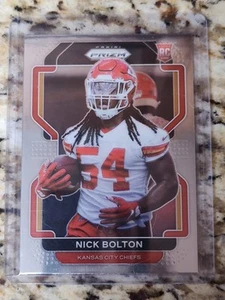 2021 Panini Prizm - Rookie Nick Bolton #390 (RC) Kansas City Chiefs - Picture 1 of 2