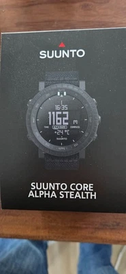 Suunto Core Alpha Stealth Outdoor Sport Black Men's Watch SS050504000 - Image 1 of 2