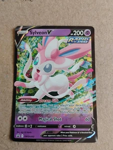 Sylveon V SWSH202 SWSH: Sword & Shield Promo Cards Holo - Picture 1 of 2