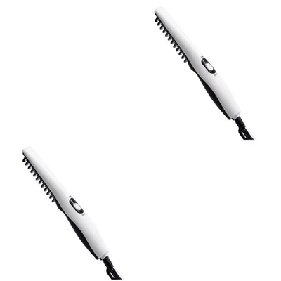  2 Count Tragbares Glätteisen Salon -Friseurkamm Multi-Styler-Haargerät - Bild 1 von 4