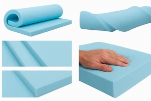 Hochdichte Polster Schaumstoff Blatt Zuschnitt Sofakissen Matratzen & Bett - Bild 1 von 8