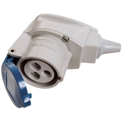 AS SCHAWABE as - Schwabe CEE Elbow Connector 16A 230V Impact-Resistant IP44 60475