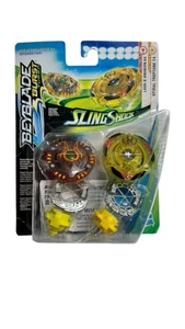 Beyblade Burst Turbo Slingshock Spiral Treptune T4 Lava-X Anubion A4 Doppelpack - Bild 1 von 2