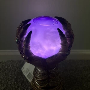 LED Hands Crystal Ball Halloween Decor 9.5” Home Accents 2022 New With Tags - Picture 1 of 8