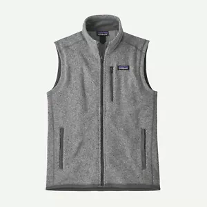 Patagonia Uomo Taglia M Better Maglione Gilet Pile Full Zip Outdoor - Stonewash - Foto 1 di 7
