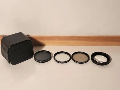 Merkury Mercury Optics 4-Piece 52mm Filter Set (FD, UV, PL, & MACRO in Case - Image 1 of 4