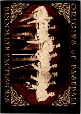 1994 ORIGINS OF BASEBALL - #12 BROOKLYN EXCELSIORS