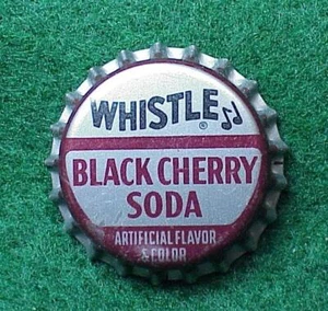 Whistle Black Cherry Soda Bottle Cap - Cork  - Paris, KY - 8C12 - Picture 1 of 2