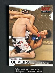 2010 Topps UFC Knockout - Gold #147 Charles Oliveira /288 (RC)
