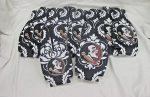FLORIDA STATE NOLES LOT OF 12 BOTTLE ZIPPER KOOLER DEAL TWO SIDED NEOPRENE NEW - Picture 1 of 1