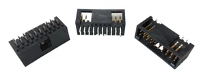342 Molex 15-80-0203 70567-0076 Header Connector Shrouded Gold 20-Pin .1" NEW - Picture 1 of 5