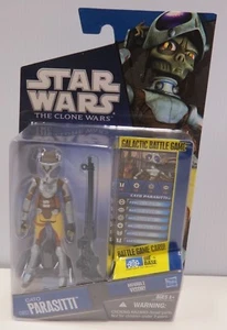 FIGURA DE ACCIÓN STAR WARS CATO PARASITTI THE CLONE WARS SELLADA CW37 - Imagen 1 de 2