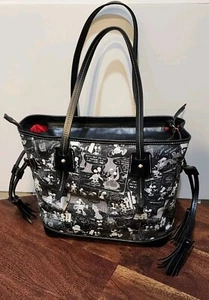 Disney Dooney & Bourke Reverse Comics D23 Expo 2013 Mickey & Minnie Tote Handbag - Picture 1 of 13