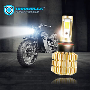 H4 9003 HB2 H6 HS1 LED Bulb Hi/Lo Beam HID 6000K Motorcycle Headlight High Power