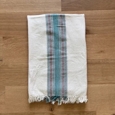 Toalla de baño tejida a mano - Kenia Pendeza tejido - 100 % algodón, estilo granja Foto 1 de 4