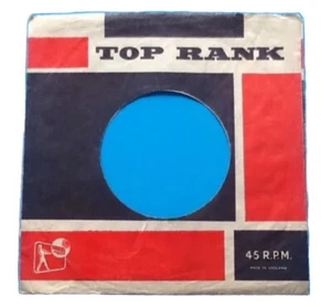 10 Replica/Copies Of Original Used Top Rank  Label, Company Record Sleeve S26 - Bild 1 von 2