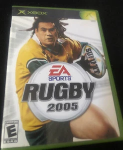 EA Sports Rugby 2005 Original Microsoft Xbox Game Complete Free Ship - Picture 1 of 3