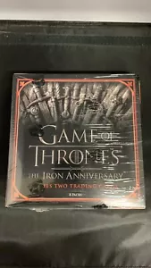 Juego de Tronos The Iron Anniversary Series Dos Tarjetas coleccionables Hobby Caja Sellada - Imagen 1 de 6