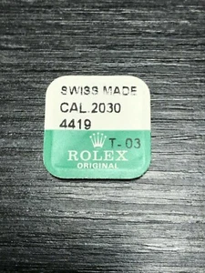 Rolex Cal genuino. 2030 Parte 4419 Mainspring - nuevo equipamiento sellado de fábrica - Imagen 1 de 3