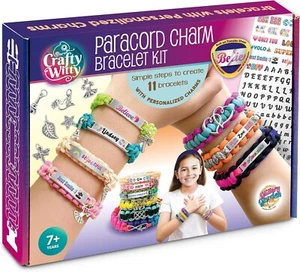 Paracord Bracelet Making Kit with Charms - Art & Craft for Girls Age 8 9 10 1... - Picture 1 of 8