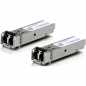 Ubiquiti UF-MM-1G transceiver SFP module 1.25G MM 850nm 550m Dual LC (2 pcs) - Picture 1 of 2