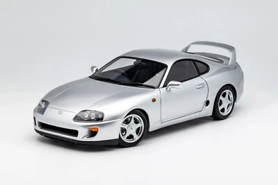 LCD Models Toyota Supra MKIV (A80) Coupe 1993 Silver - With Lif 1/18. LCD18020SI - Immagine 1 di 4