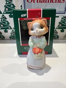 Christmas Kitty Fine Porcelain Tree Hallmark Keepsake Ornament New In Box - Picture 1 of 15