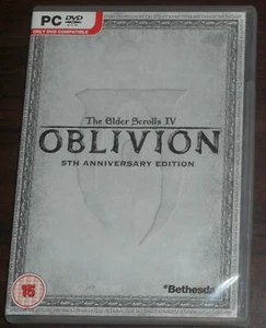 PC DVD. The Elder Scrolls IV Oblivion. 5th Anniversary Edition. Bethesda - Picture 1 of 2