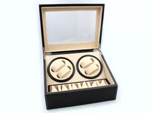 Watch Winder Automatic 4 Places+6 Fixed Gift Idea New - Picture 1 of 7