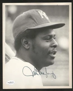 John Mayberry Kansas City Royals Signed Original Vintage 8x10 Photo JSA - Picture 1 of 3