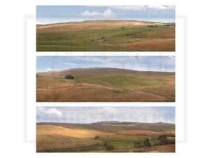 GM711 Gaugemaster Scenics OO Gauge The Moors Large Photo Backscene (2744x304mm) - Picture 1 of 1