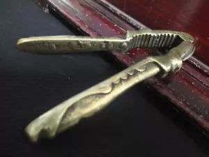 Brass  Nut Cracker – Unique, House Kitchen Gift Decoration Antique Vintage Style - Picture 1 of 8