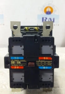 FUJI ELECTRIC SB-5N DC MAGNETIC CONTACTOR 24VDC COIL SB5N FREE & FAST SHIPPING - Picture 1 of 10