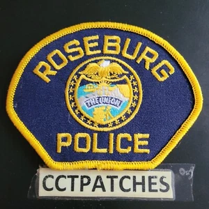 ROSEBURG, OREGON POLICE SHOULDER PATCH OR - Picture 1 of 2