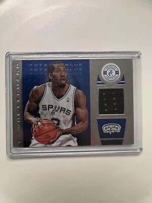 Kawhi Leonard 2013-14 Totally Certified Blue 3/99 Jersey Patch - Image 1 of 4