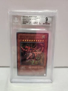 BGS 9 Slifer the Sky Dragon (Ultra Rare) GBI-001 Yu-Gi-Oh 2003 Promo - Picture 1 of 6