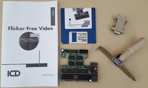 ICD Flicker Free Video ScanDoubler FlickerFixer für Amiga 500 1000 2000 Toaster - Bild 1 von 6