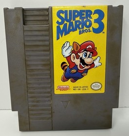 Super Mario Bros 3 NES Nintendo Genuine Cart Only Tested