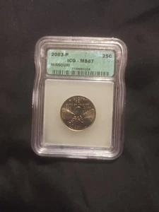 2003 P ICG MS67 Missouri State Quarter - Picture 1 of 2