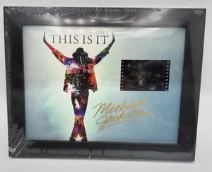 Michael Jackson’s This Is It Picture Frame With Filmcell - Picture 1 of 3