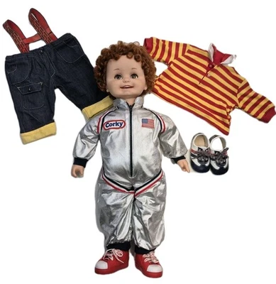 1986 Playmates Cricket's Brother Corky Talking DOLL Original Star Ship SEE VIDEO - Image 1 of 4