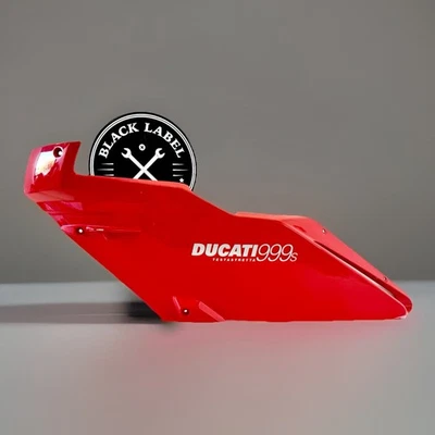 Carenado Medio Superior Izquierdo Rojo Original Ducati Superbike 999S Necesita Reparación 48031821C Foto 1 de 4