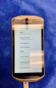 Zebra TC57 Handheld Mobile Barcode Scanner - Picture 1 of 7