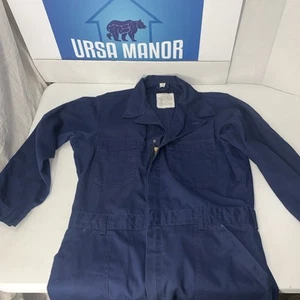 Vintage US Navy Blue Men’s Seafarer Coveralls Size 44S 8405-01-057-3493 - Picture 1 of 15