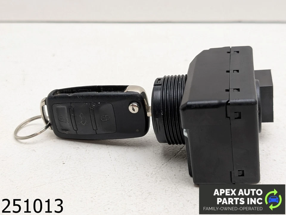 Módulo de interruptor de encendido de arranque OEM 2008-2010 Audi A8 4,2 L con llave Foto 1 de 4