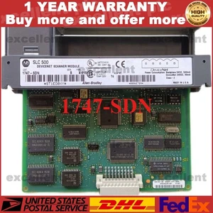 Sealed AB 1747-SDN SER B SLC 500 DeviceNet Scanner Module 1747SDN NEW IN BOX - Picture 1 of 4