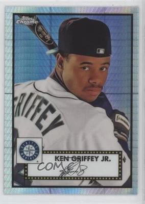 2021 Chrome Platinum Anniversary Mega Box Prism Refractor Ken Griffey Jr HOF - Image 1 of 2